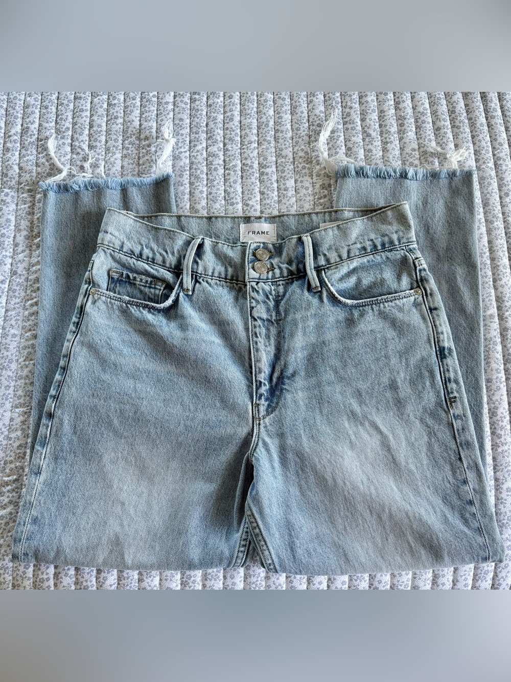 Frame size 30 Le Sylvie slender straight leg jeans